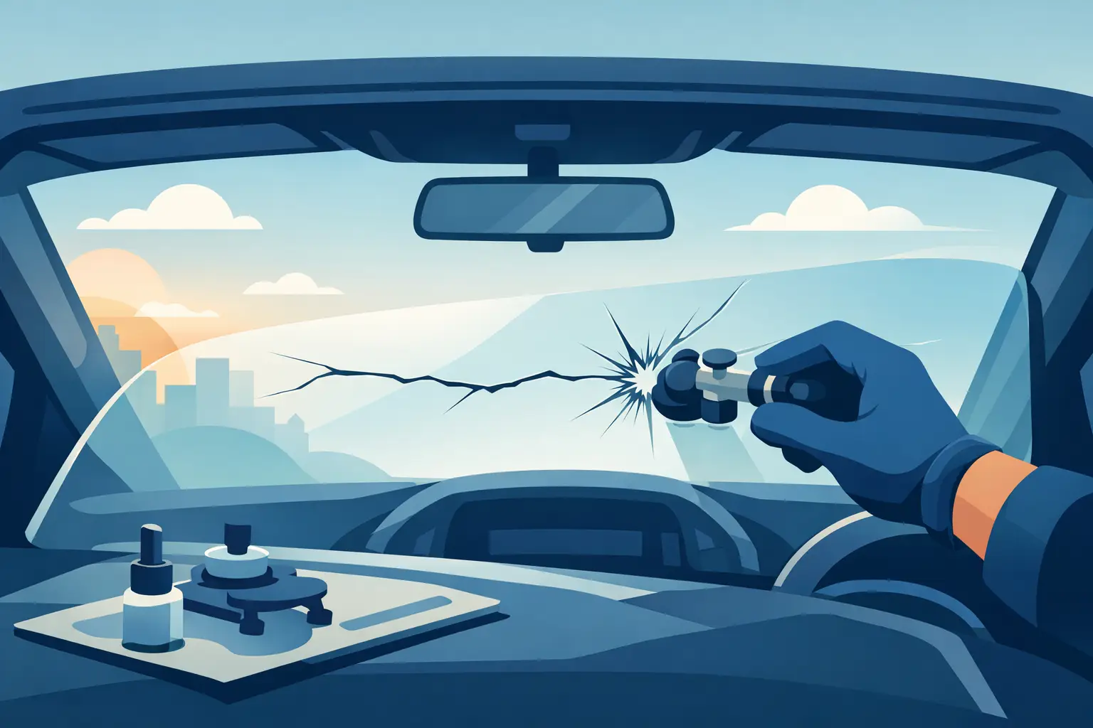 Can Long Windshield Cracks Be Repaired?