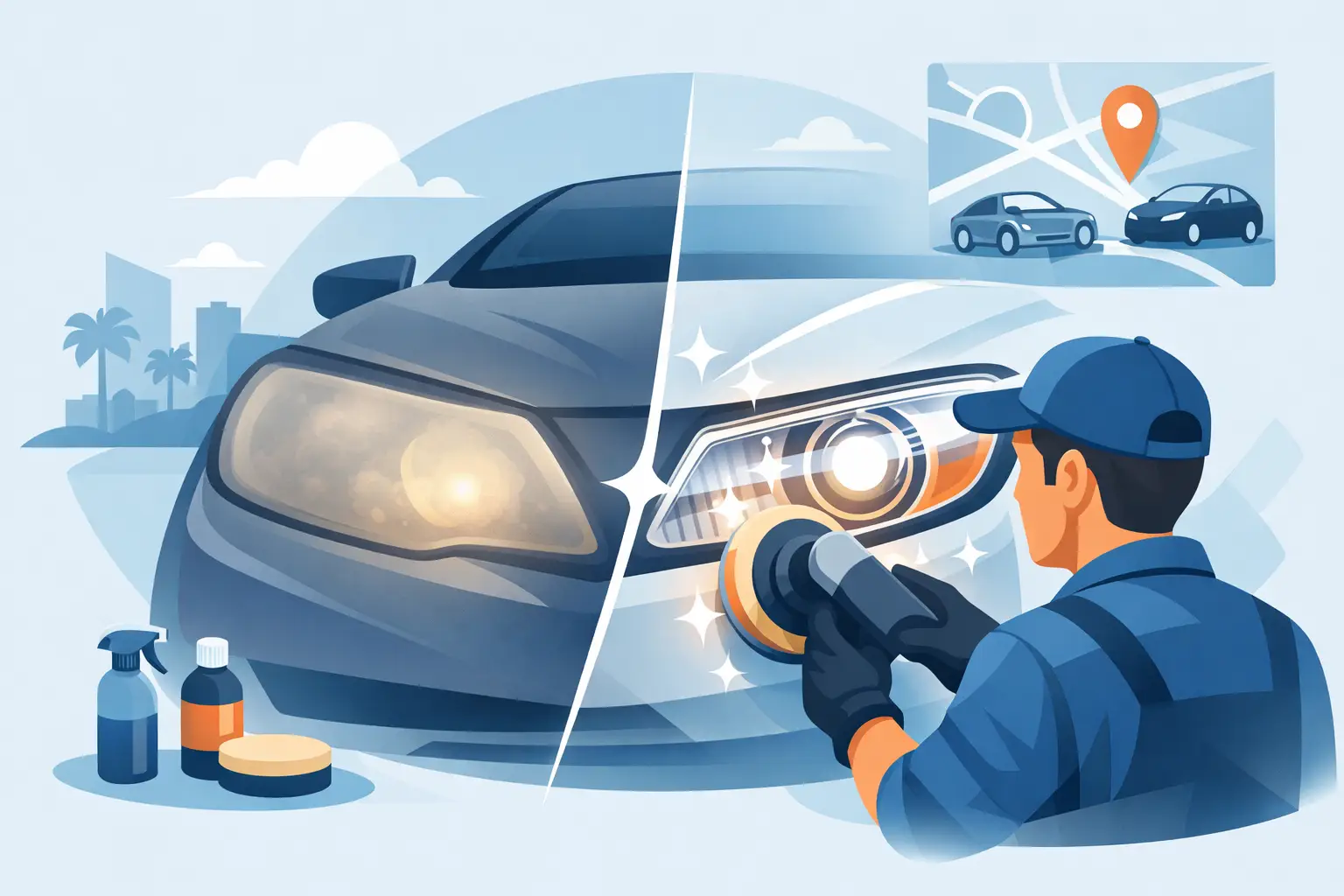 Need Headlight Restoration Near Me?