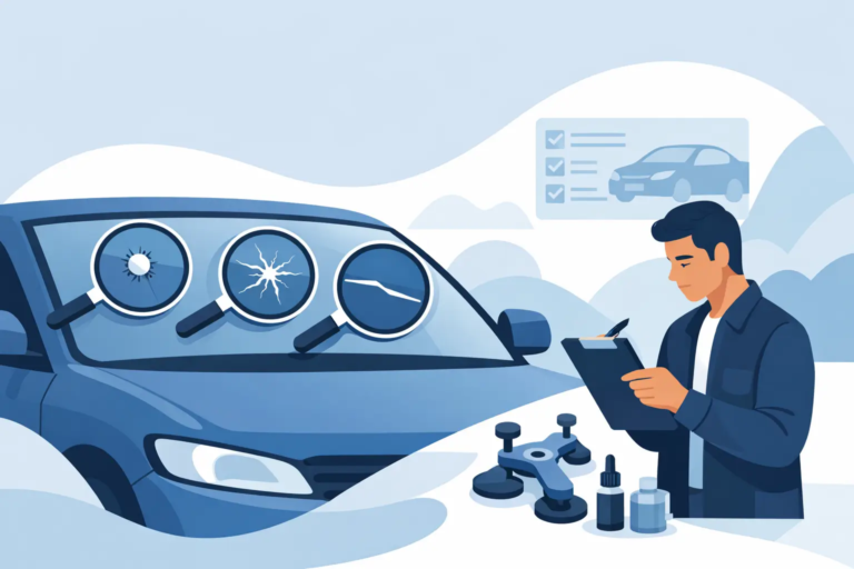Windshield Damage Assessment Guide