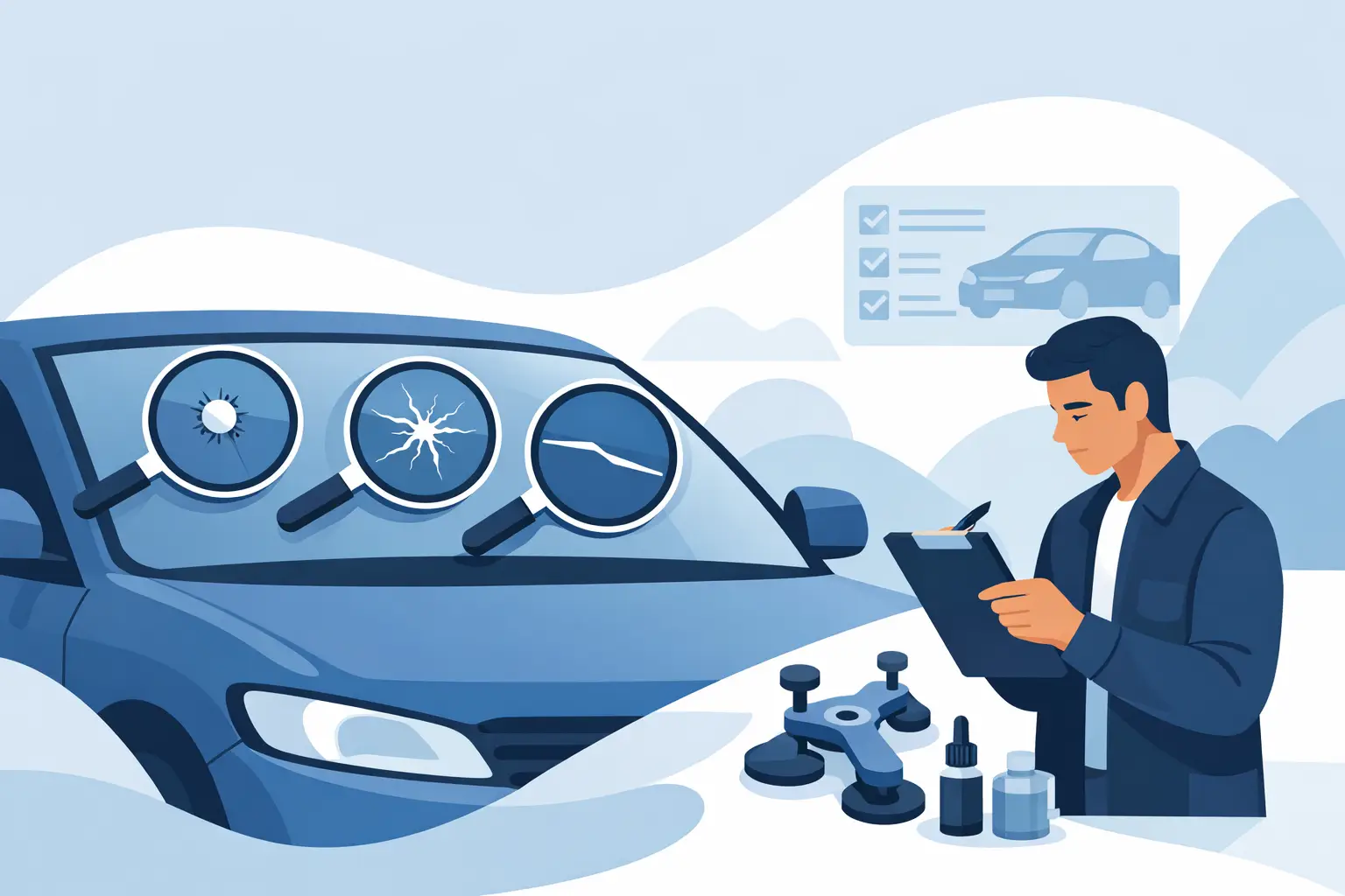 Windshield Damage Assessment Guide