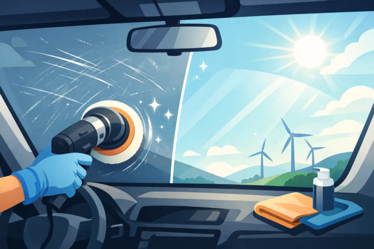 Can Windshield Scratches Be Removed?