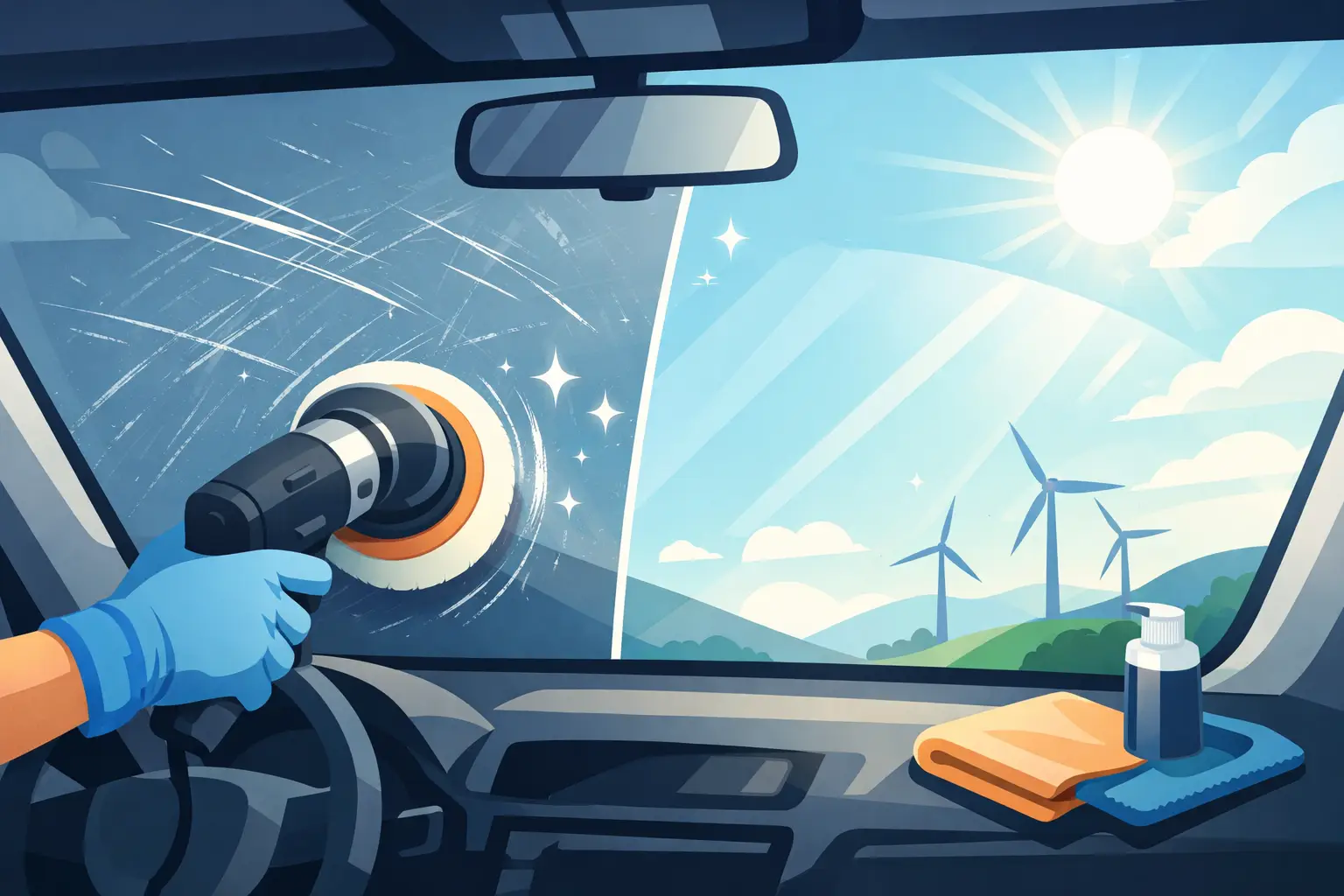 Can Windshield Scratches Be Removed?