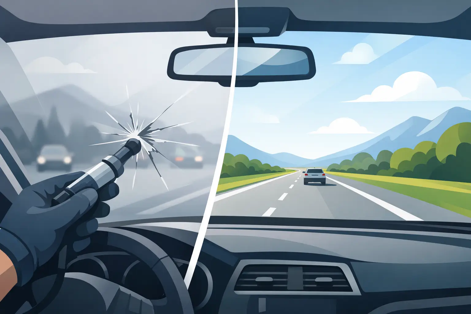 Does Windshield Repair Affect Visibility?