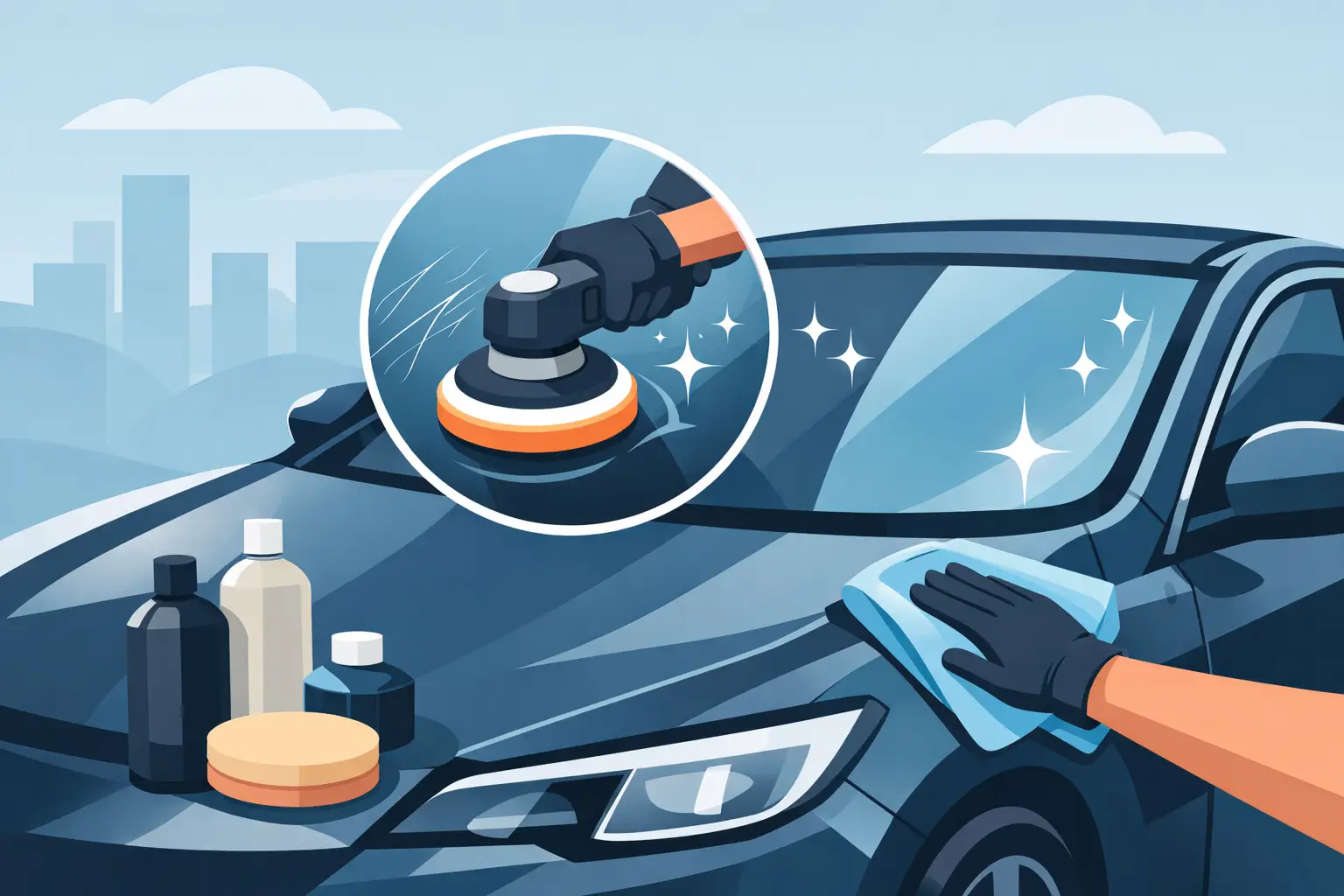 Best Glass Scratch Polishing Solutions for Cars