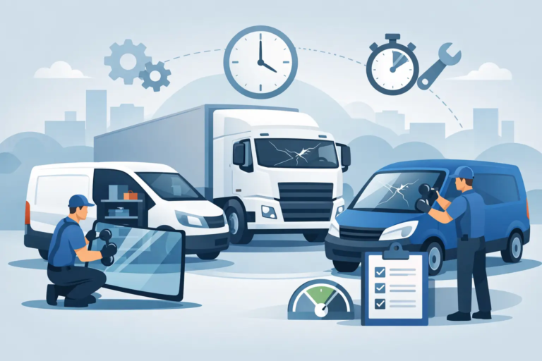 How Fleet Glass Service Reduces Downtime