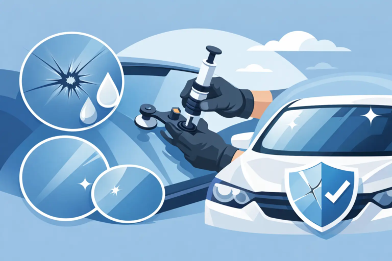 How Windshield Chip Repair Cures and Saves Glass