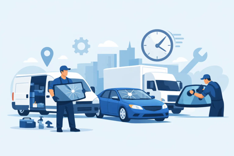 Mobile Fleet Glass Repair Solutions That Save Time