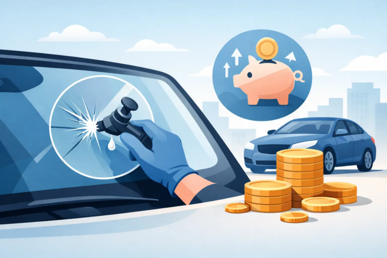 Repair a Cracked Windshield Early to Save Money