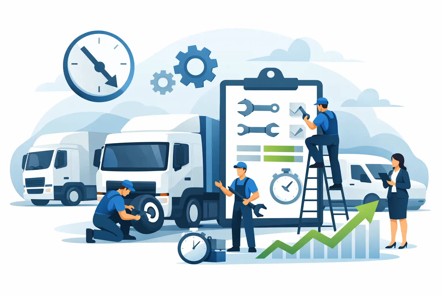 Fleet Downtime Reduction Through Repairs