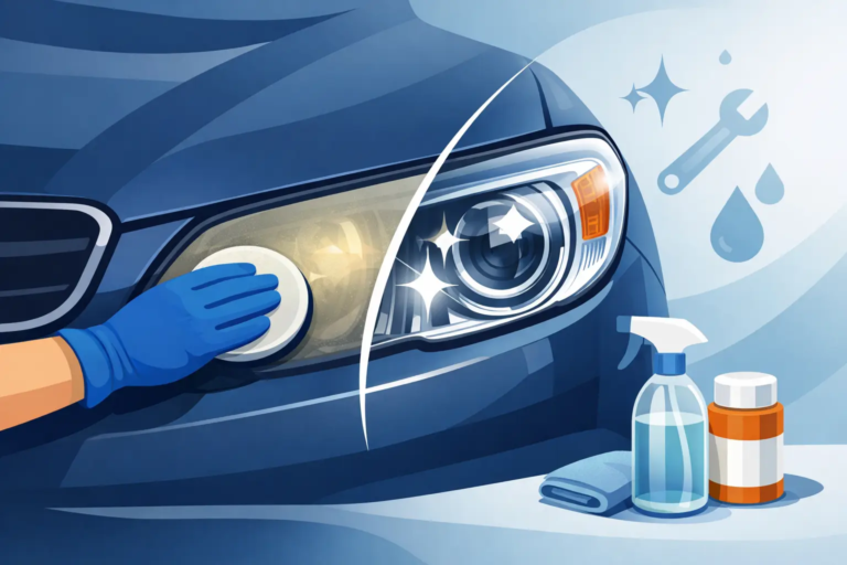 How to Clear Headlights Without Replacement