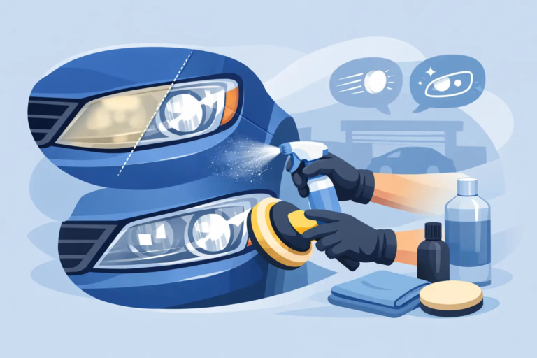 Vehicle Headlight Restoration Guide for Drivers