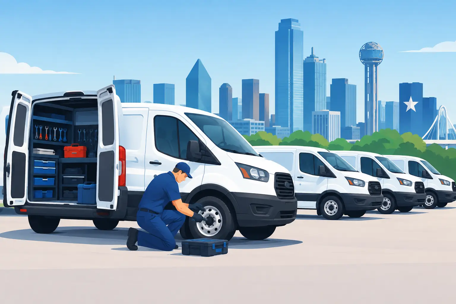 Best Mobile Repairs for Fleets in North Texas