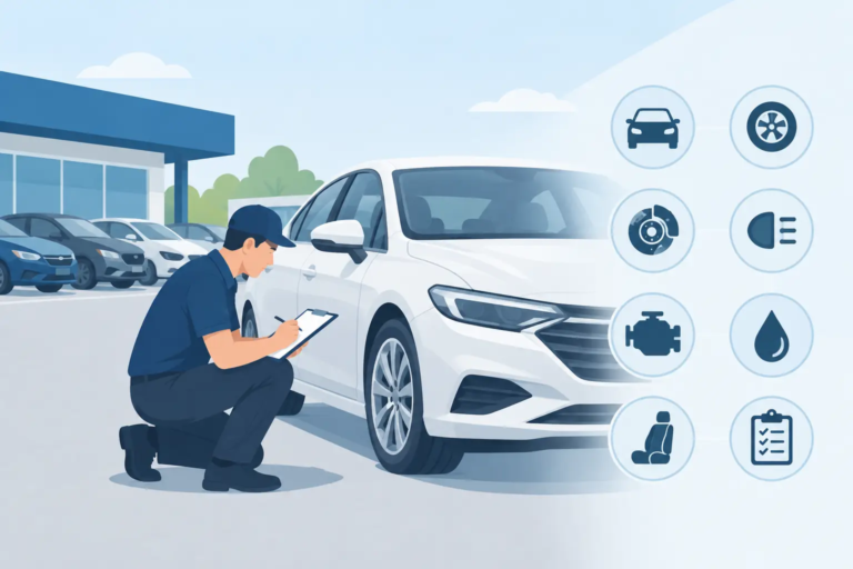 Guide for Rental Vehicle Inspections in 7 Steps