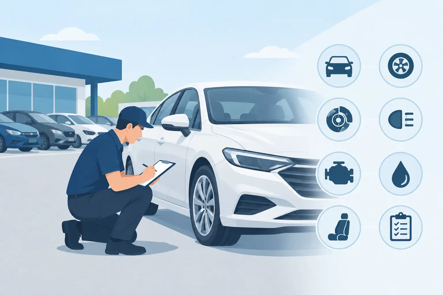 Guide for Rental Vehicle Inspections in 7 Steps