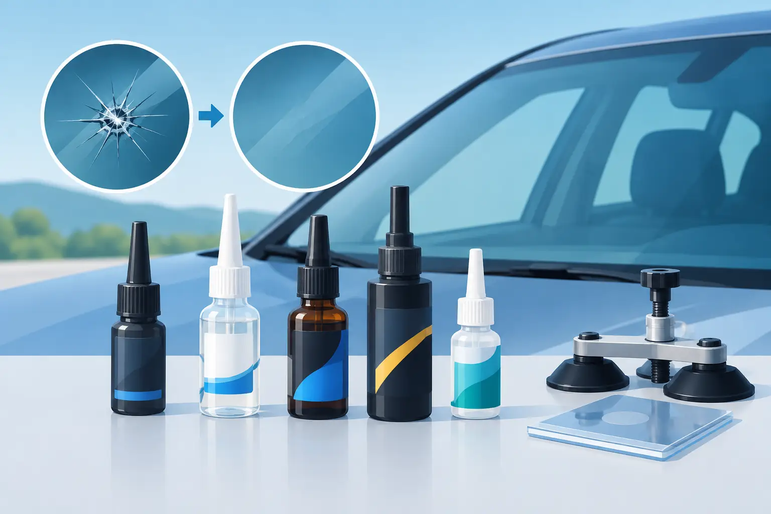 Windshield Resin Comparison That Helps You Choose