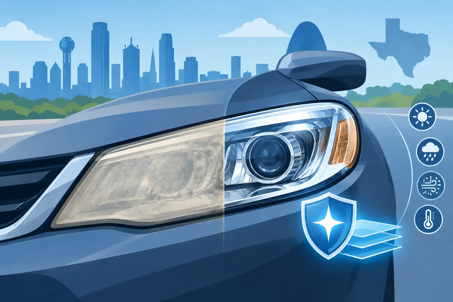 Headlight Coating Durability Review for North Texas