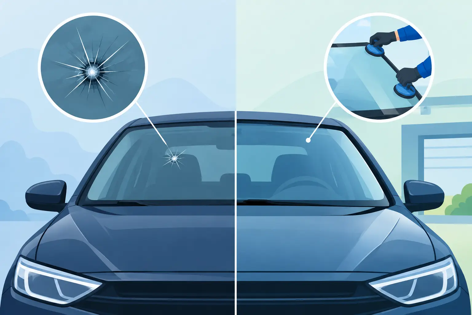 Windshield Repair Replacement: Know the Difference